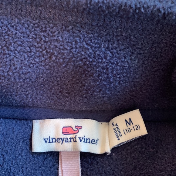 Vineyard Vines Navy Zippered Vest - Picture 5 of 7